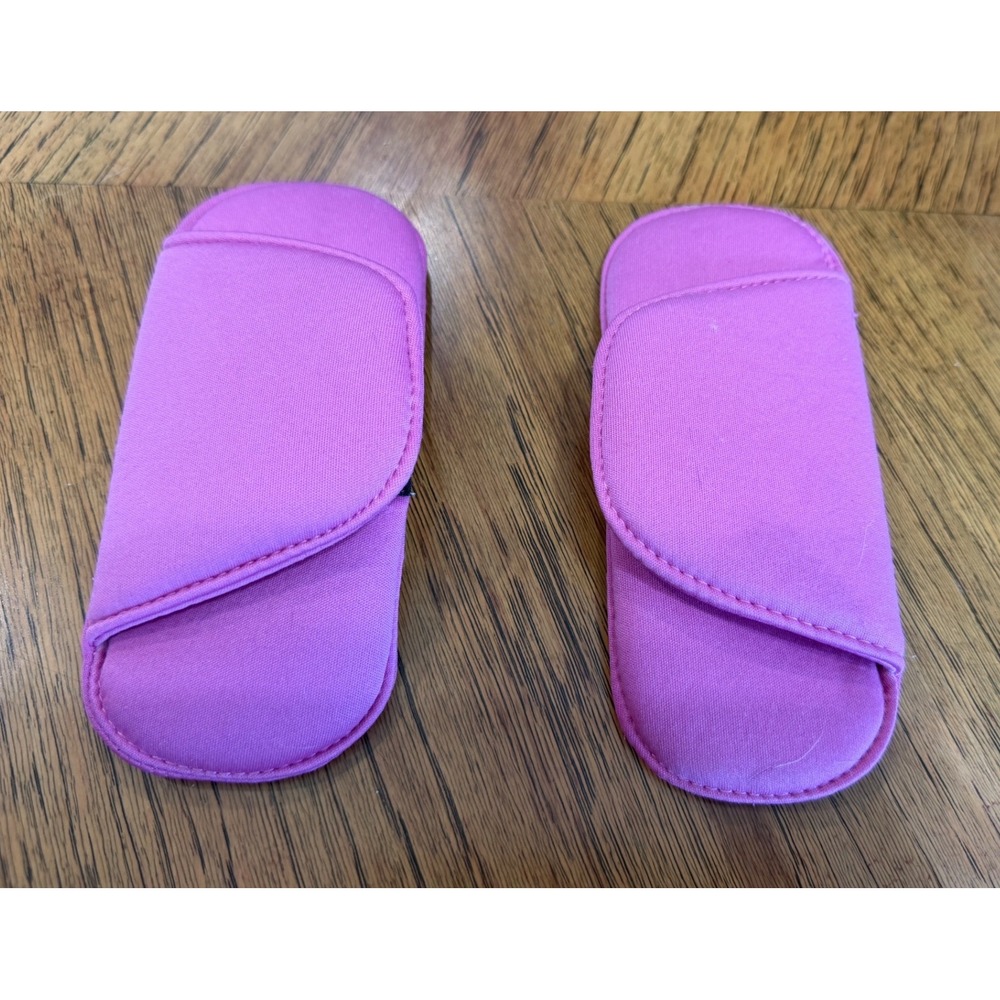 OEM Safety1st Ever Fit All-in-one Car Seat Harness Shoulder Strap Pads Pink Pair